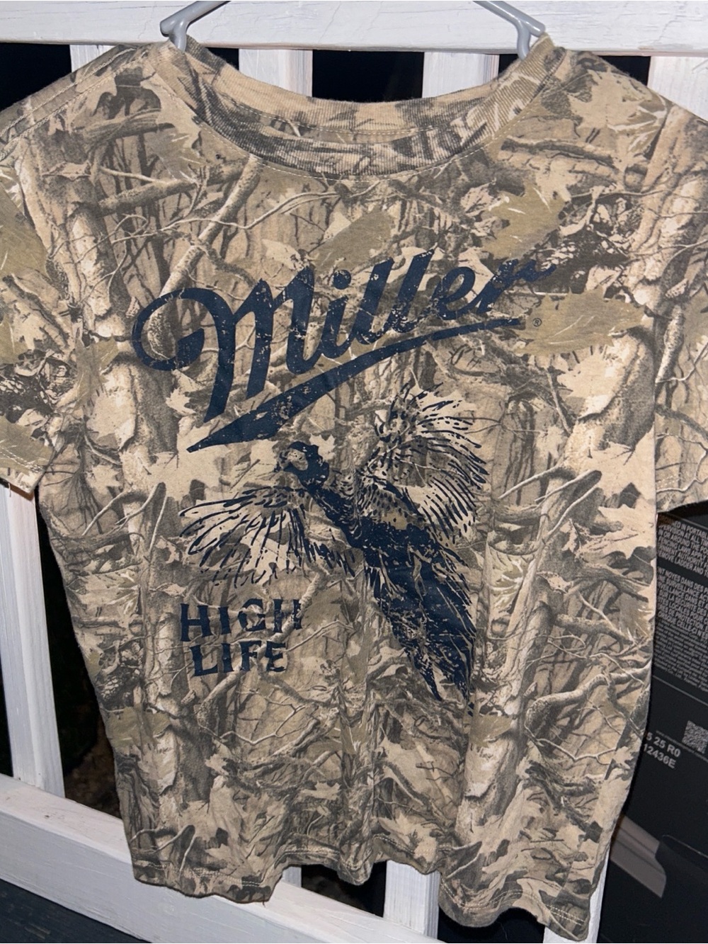 High Life Men’s Camo Short-Sleeve Tee - Beige/Olive